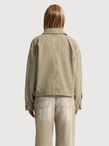 Jacke Ingrid Damen Retro Beige | Kings Of Indigo