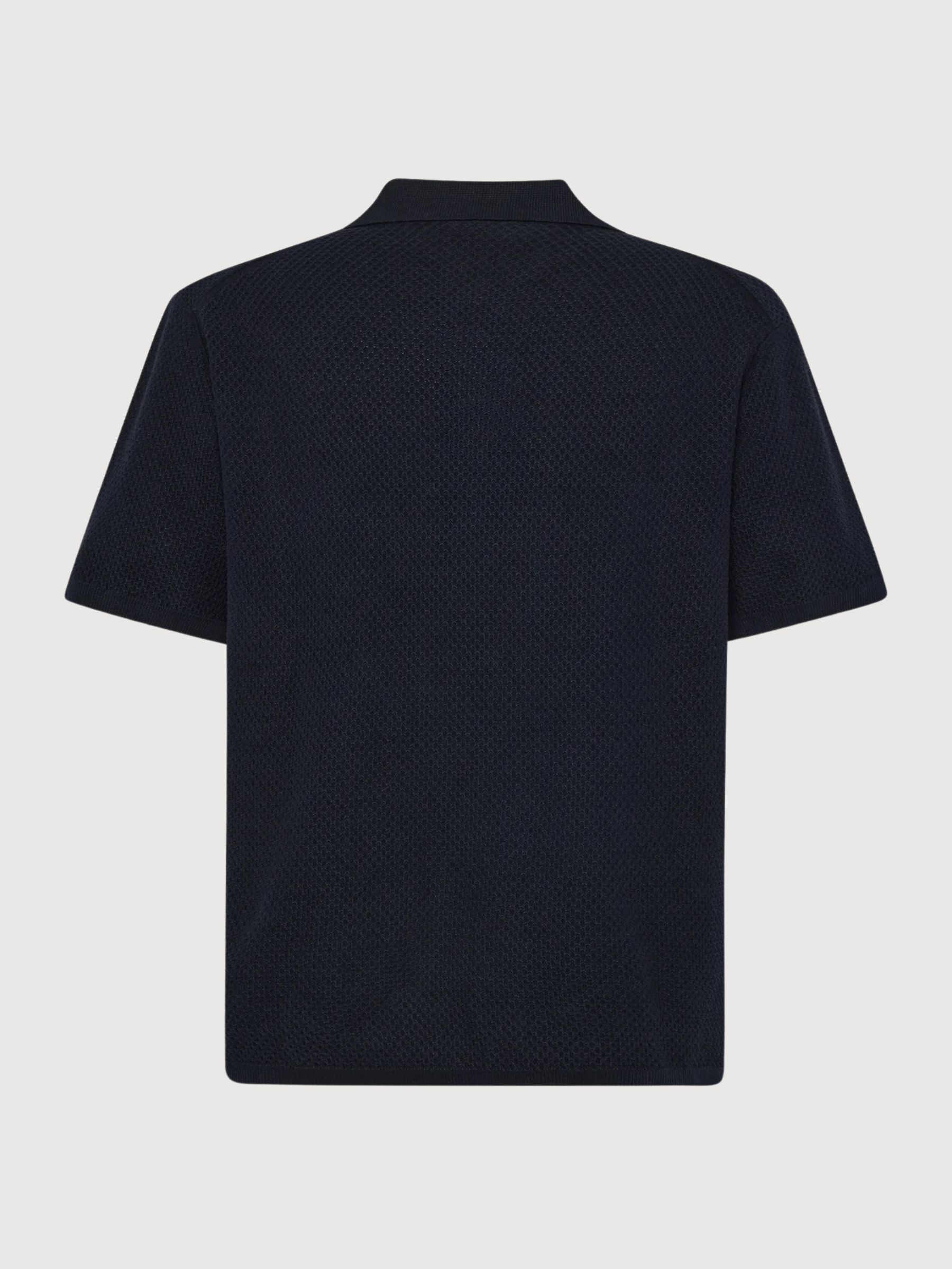 Polo in maglia di cotone biologico Night Sky | Knowledge Cotton Apparel