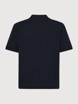 Polo in maglia di cotone biologico Night Sky | Knowledge Cotton Apparel