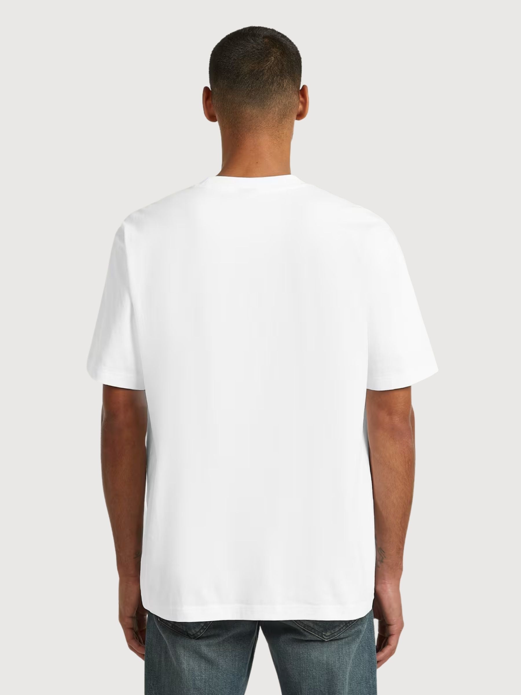 T-Shirt Base R Uomo Bianco | G-Star