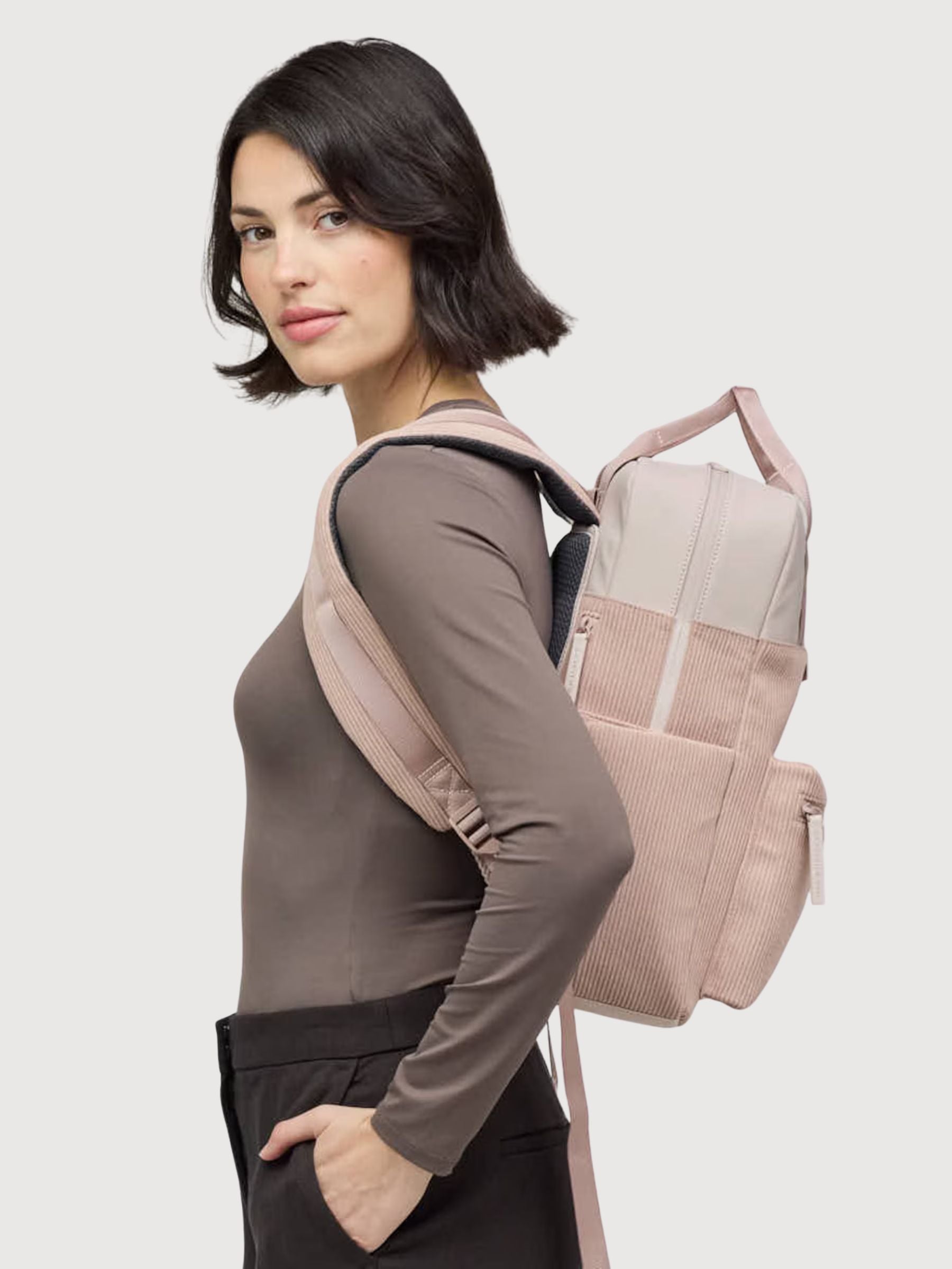 Backpack Bergen Pro Cord Pink | Kapten & Son