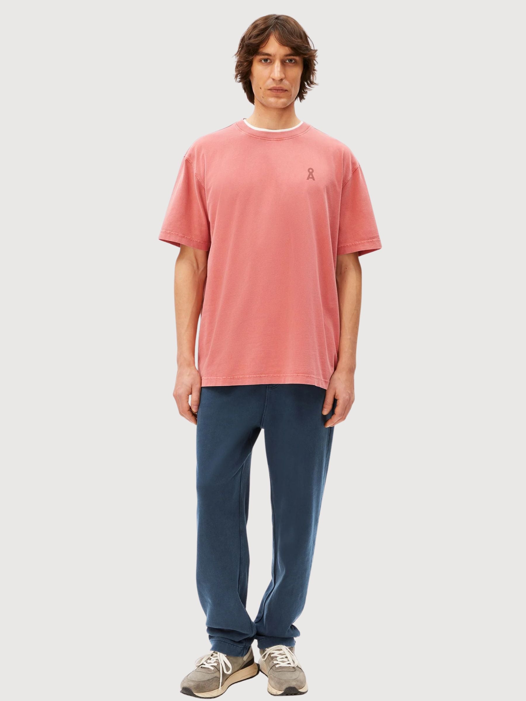 T-Shirt Iconic A Maarkos Tabasco Red | Armedangels