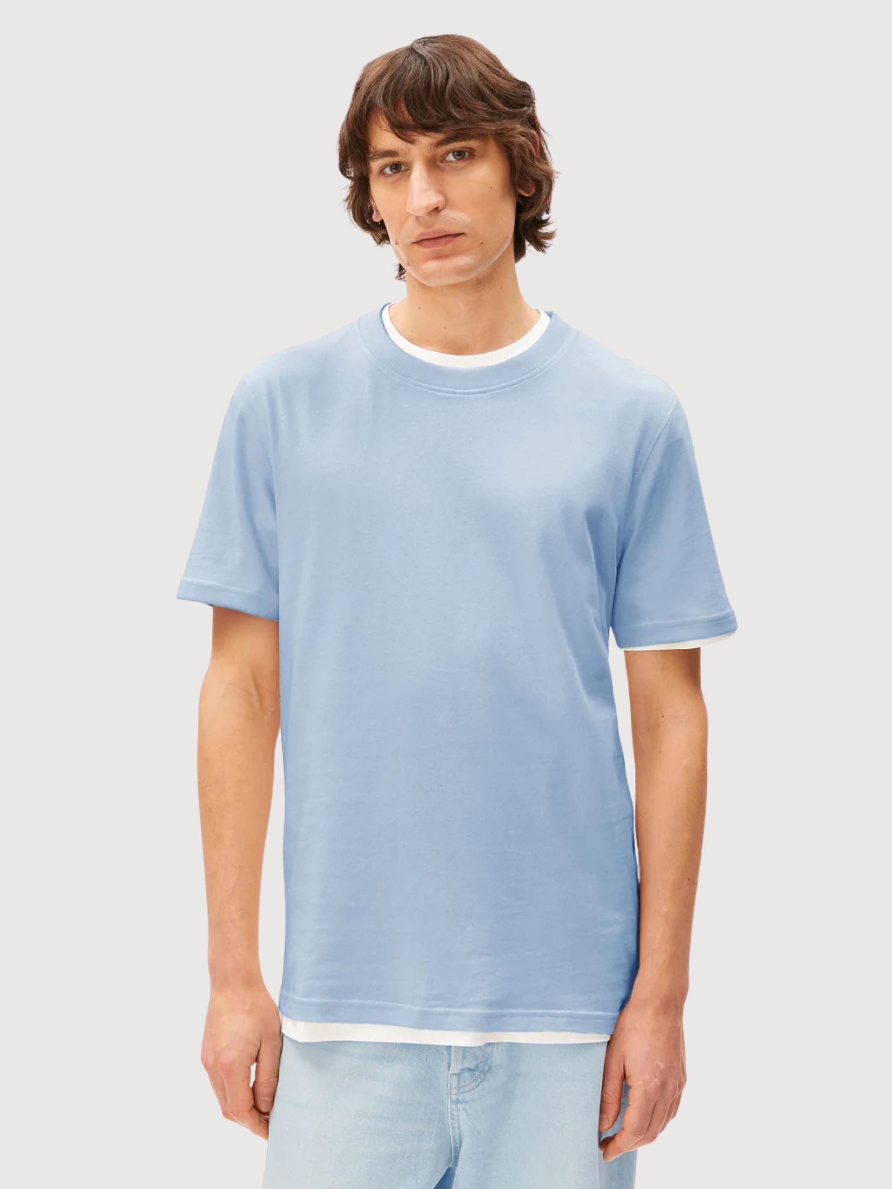 T-shirt media pesantezza Maarkos Wedgwood | Armedangels