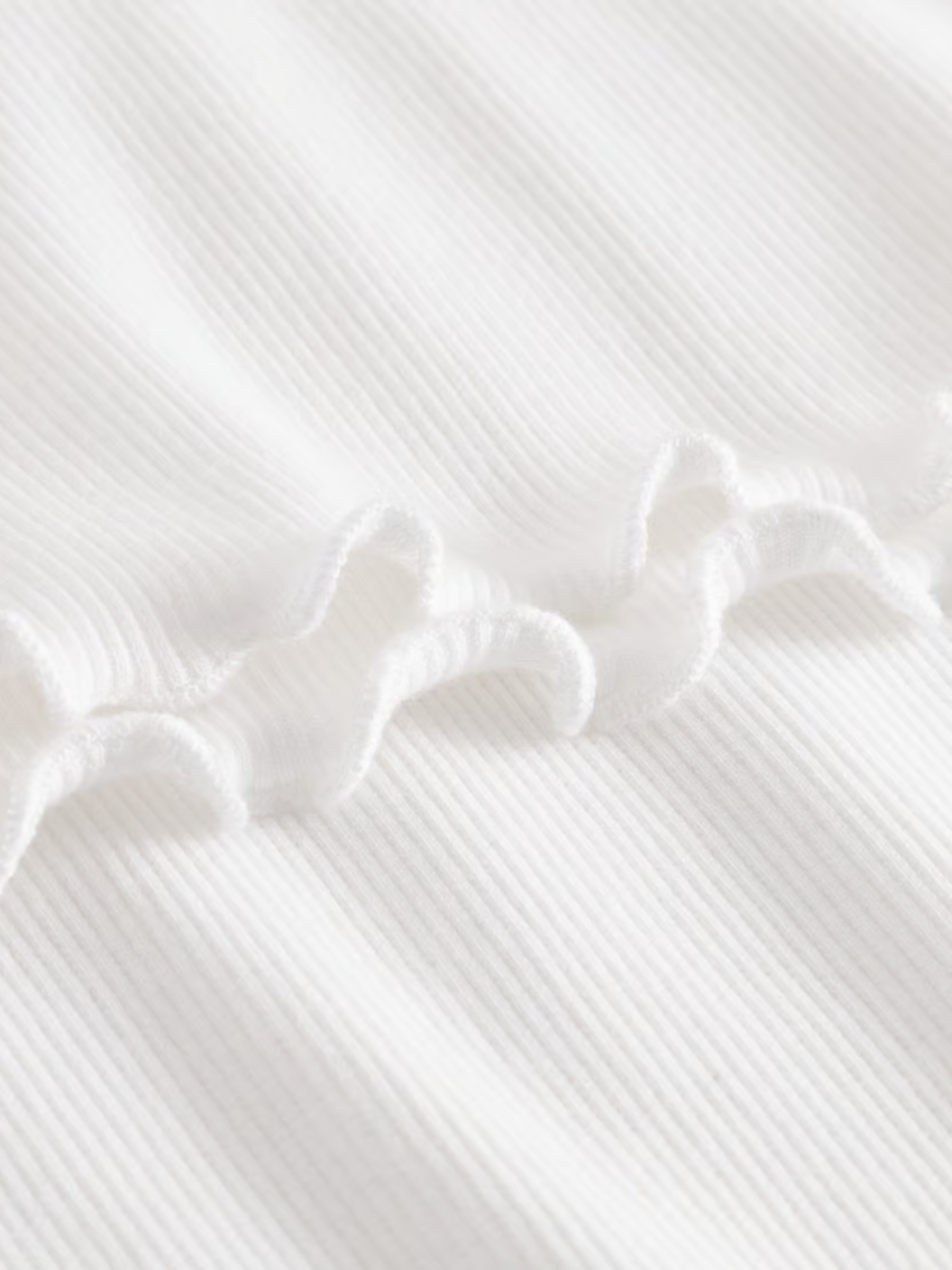 Rib T-shirt Ven White Woman Cotton | Dedicated