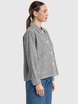 Jacke Stiby Work Stripe Blue | Dedicated