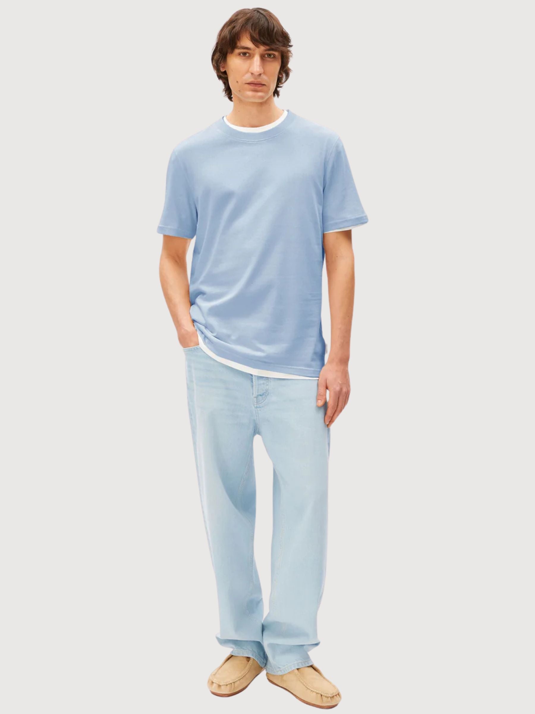 T-shirt media pesantezza Maarkos Wedgwood | Armedangels