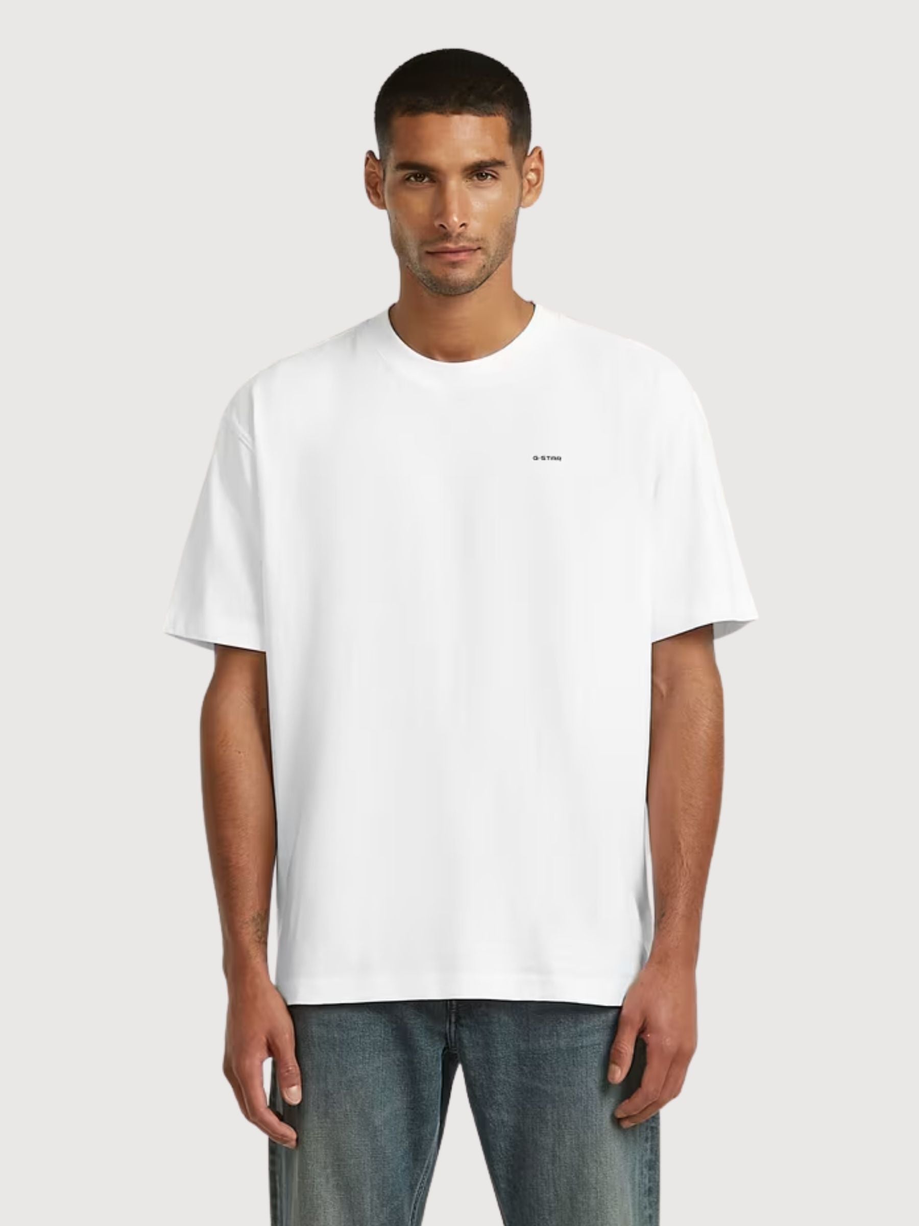 T-Shirt Base R Uomo Bianco | G-Star