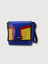 F21 Night Club Blue/Multicolor Bag In Used Truck Tarps | Freitag