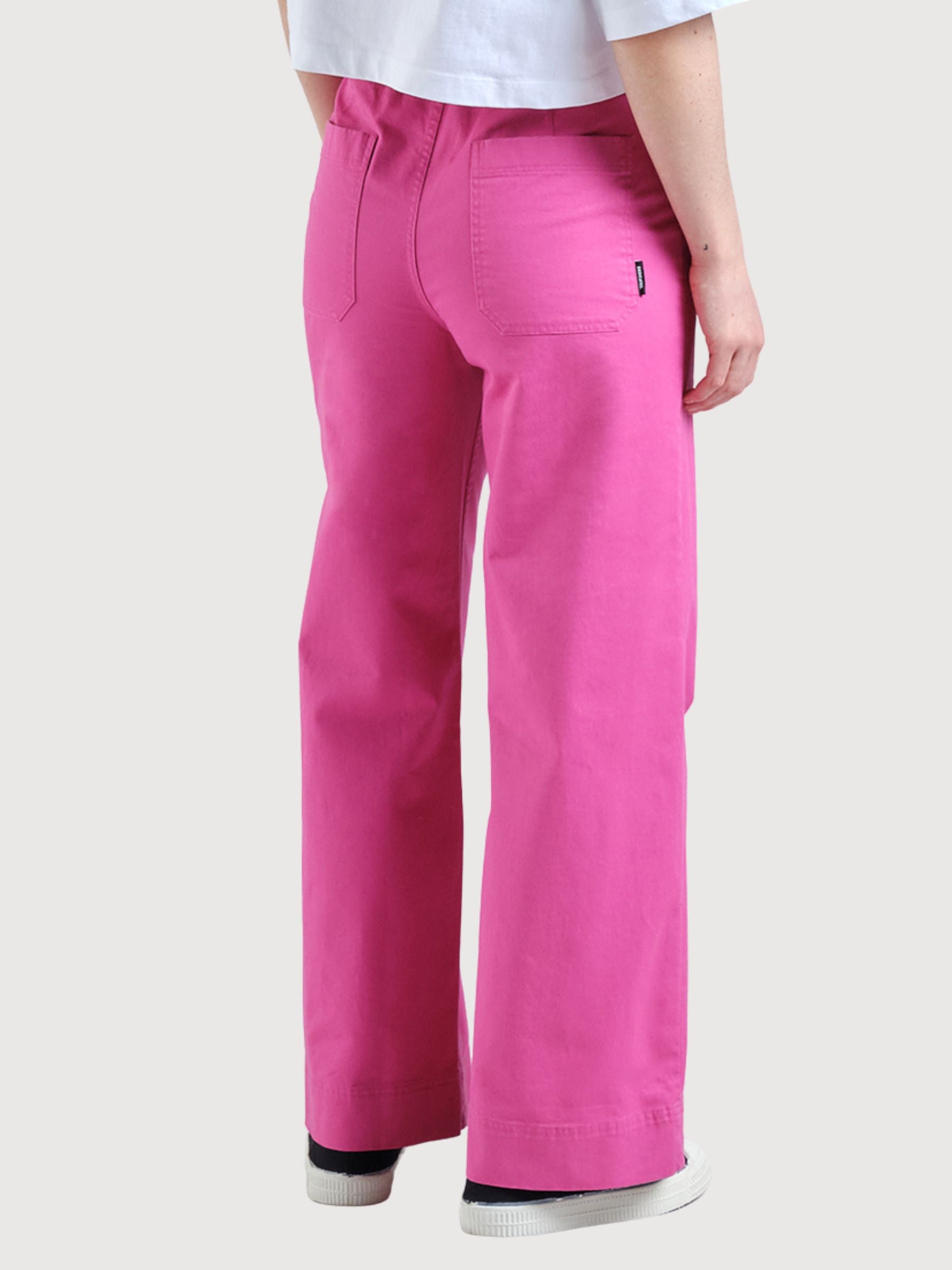 Workwear Pants Vara Violet Pink Woman | Dedicated