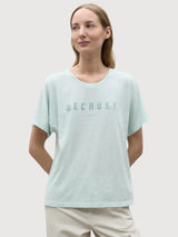 Maglietta Kemi azzurra cotone organico | Ecoalf