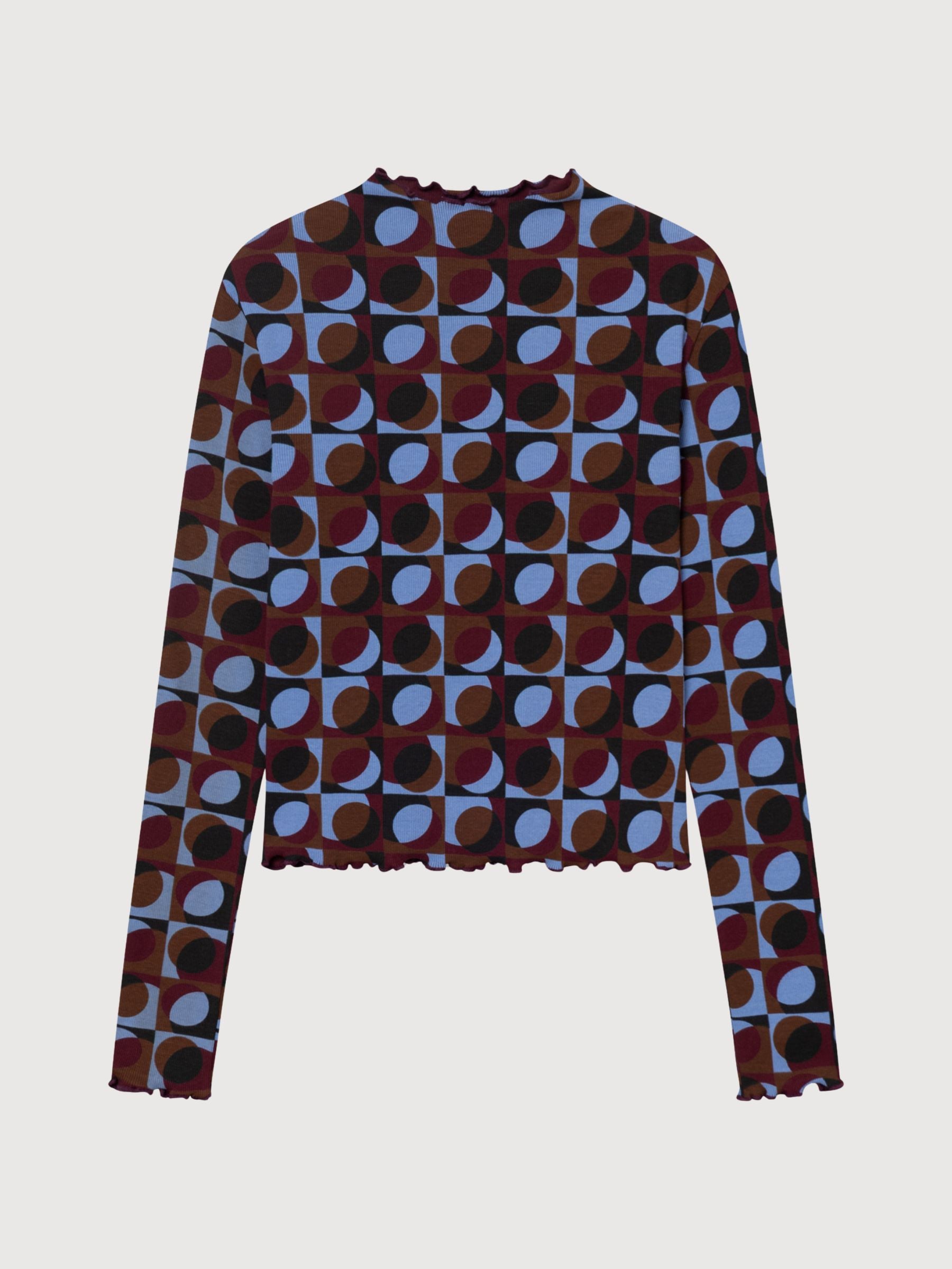 Ryd Retro Geo Rib Top | DEDICATED