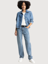 Ota Cindy Mid Worn Giacca Corta | Kings of Indigo