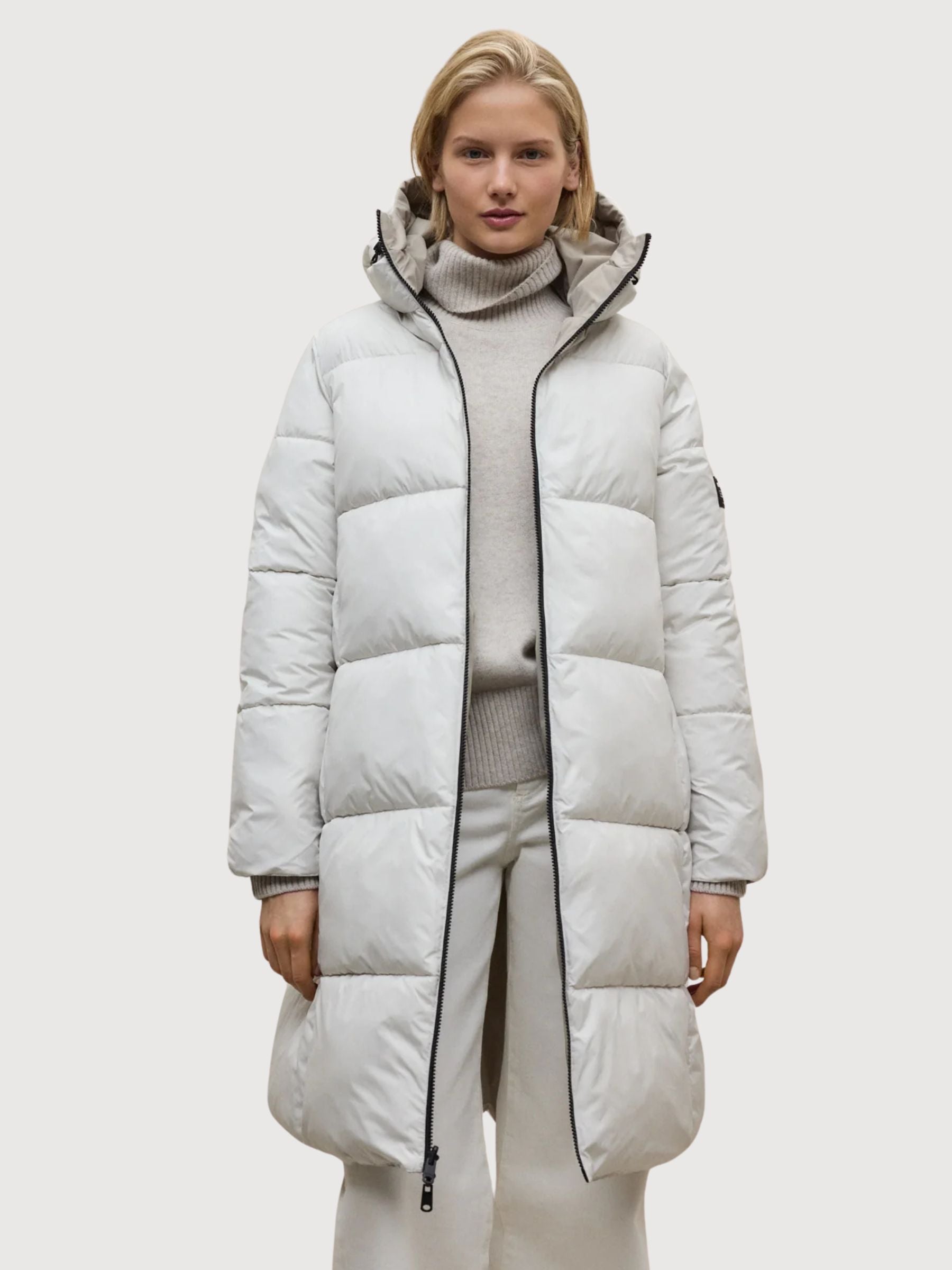 Baru reversible jacket woman dark sand | ECOALF