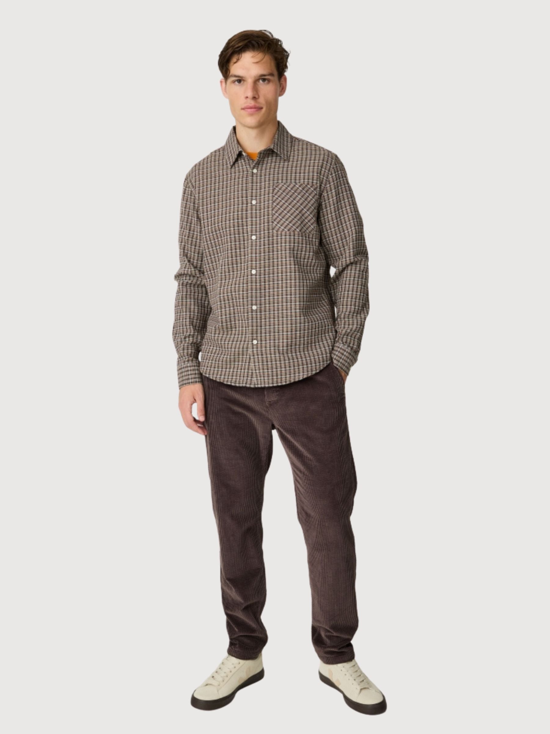 Pants Chuck Choc Man | Knowledge Cotton Apparel