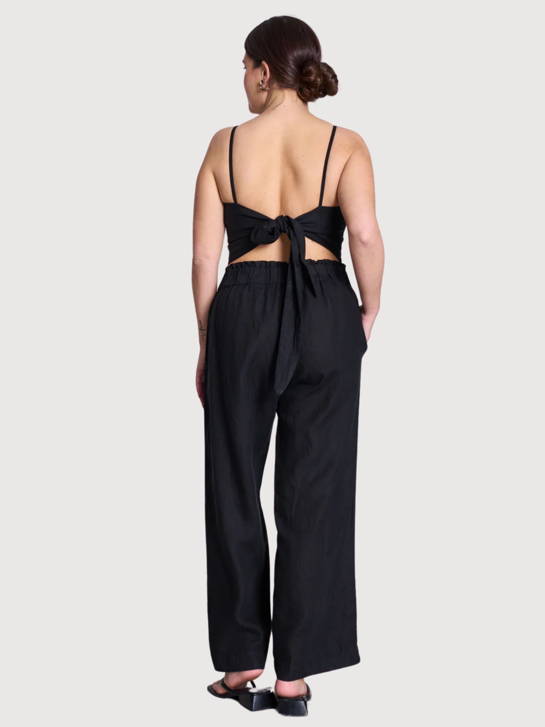 SMILLA Hose aus Lyocell Schwarz | JAN 'N JUNE