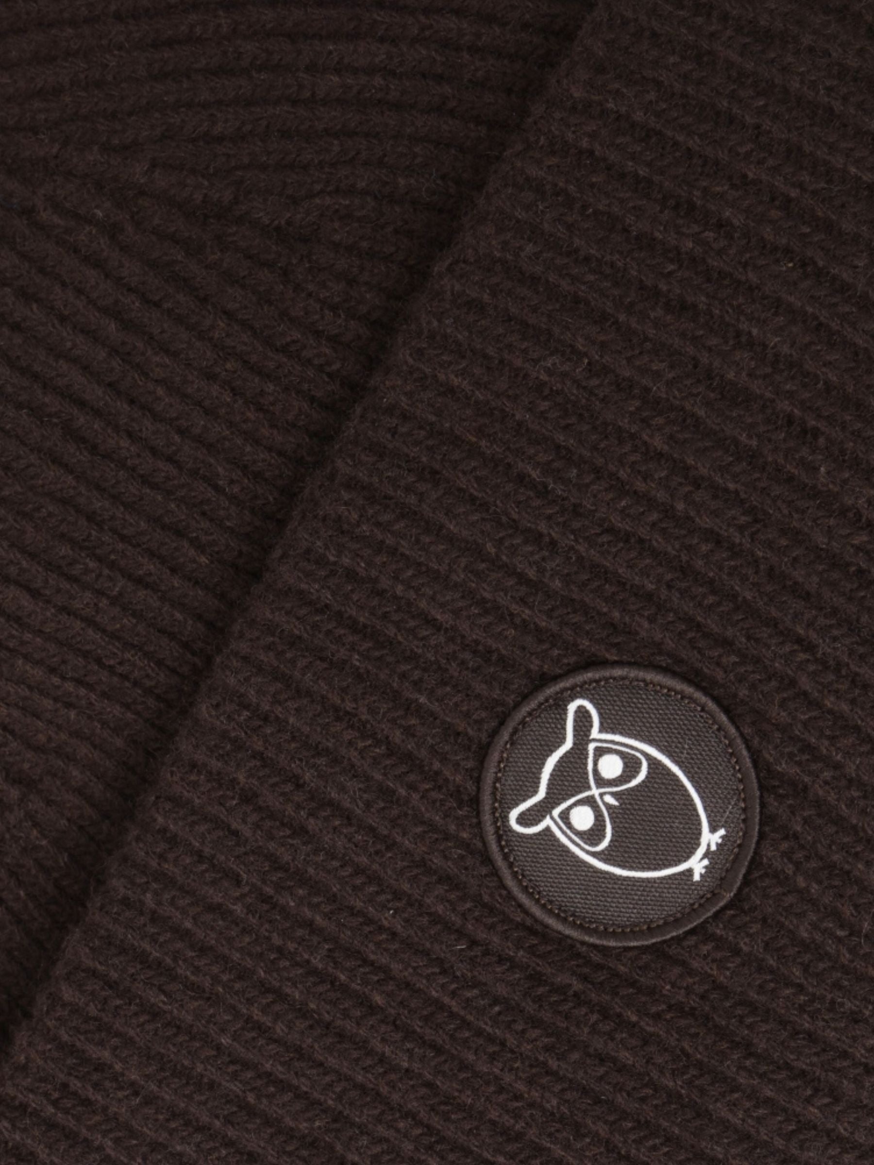 Beanie Wool Chocolate | Knowledge Cotton Apparel