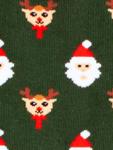 Unisex Christmas Socks Rudolph In The Forest | Dilly Socks