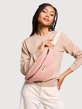 Fanny Pack Sasha Teddy Pink | Hindbag