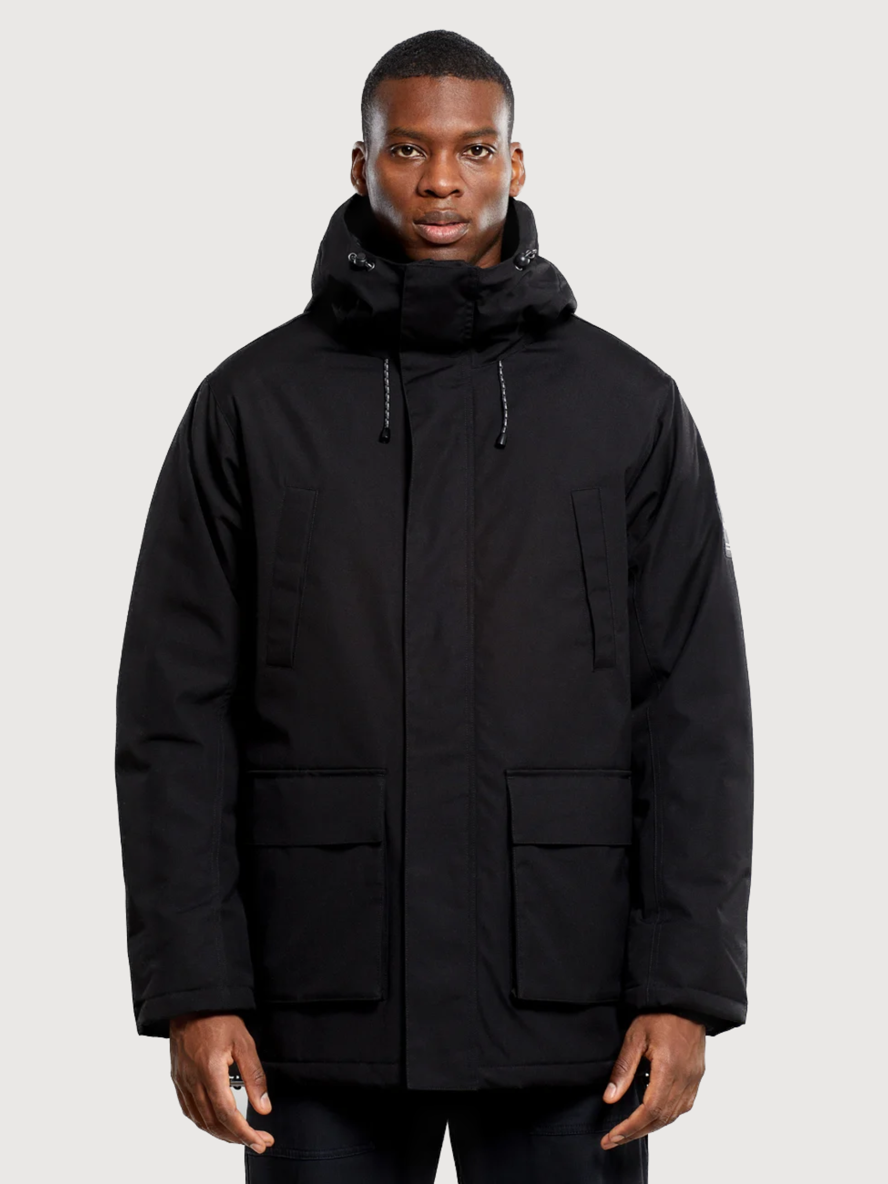 Parka Jacke stavanger schwarz | Dedicated