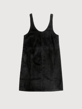 Dress Cord True Black Cotton Woman | Rotholz