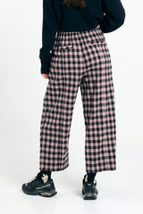 Pantaloni Avis Check Black | SUITE13LAB