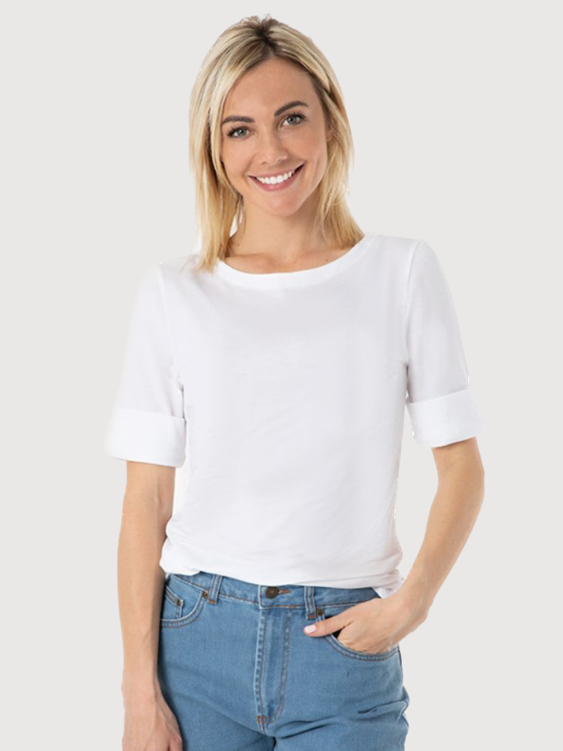 Giovanna T-Shirt Bianco | Cora Happywear