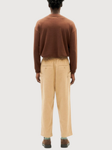 Pantalone Max Marrone unisex Cotone | Thinking Mu