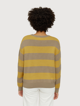 Inika Jumper Mushroom/Olive Women | Mazine