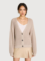 Lena Cardigan Ivory Baumwolle Damen | Jan n June