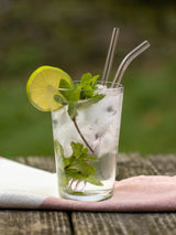 Straw Set of 6 Metal rosegold | Tranquillo