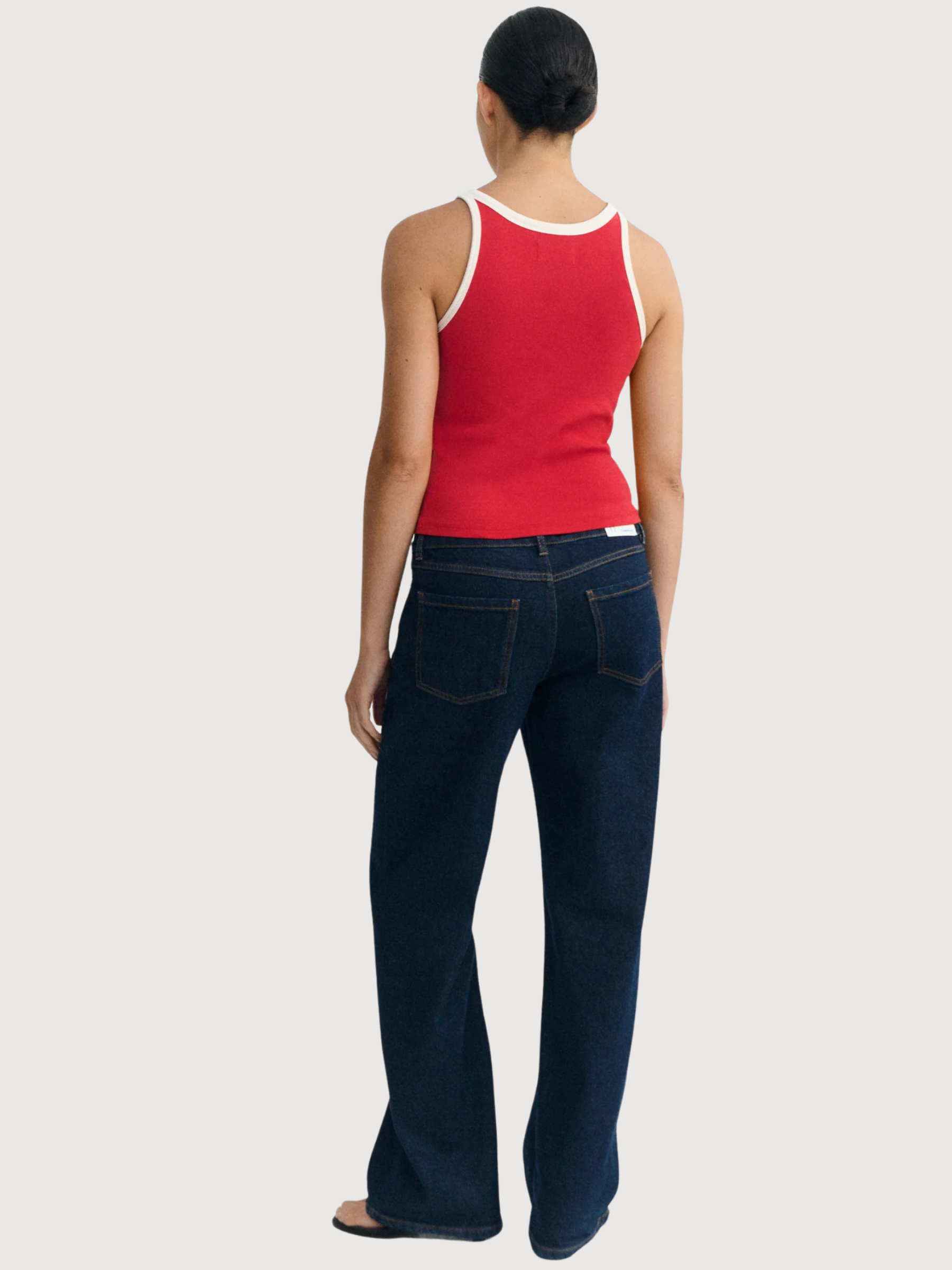 Top Harriet Clavel Pannacota Contrast | Thinking Mu