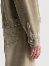 Jacke Ingrid Damen Retro Beige | Kings Of Indigo