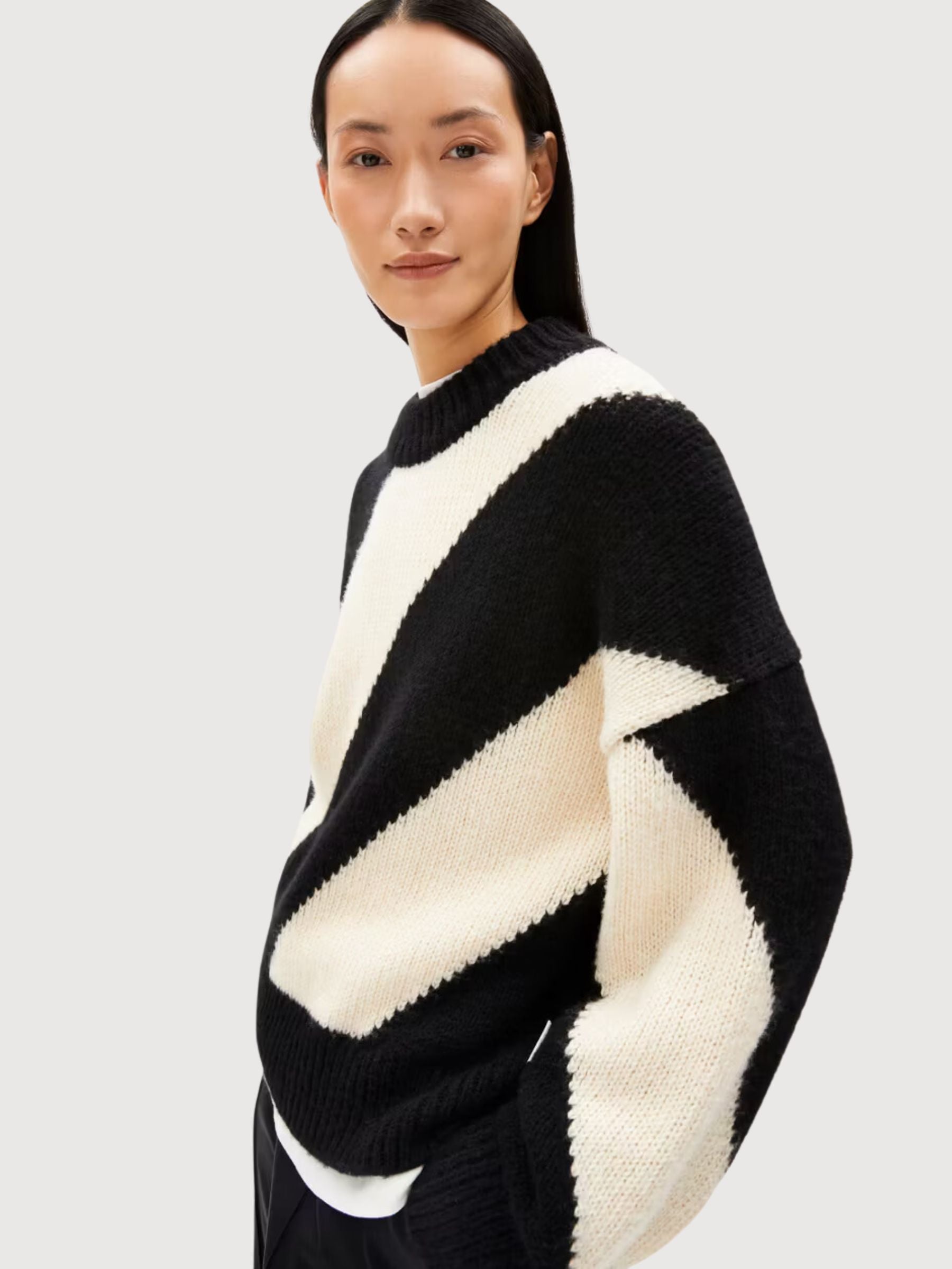 Sadnaa Stripes Haferpullover | Armedangels