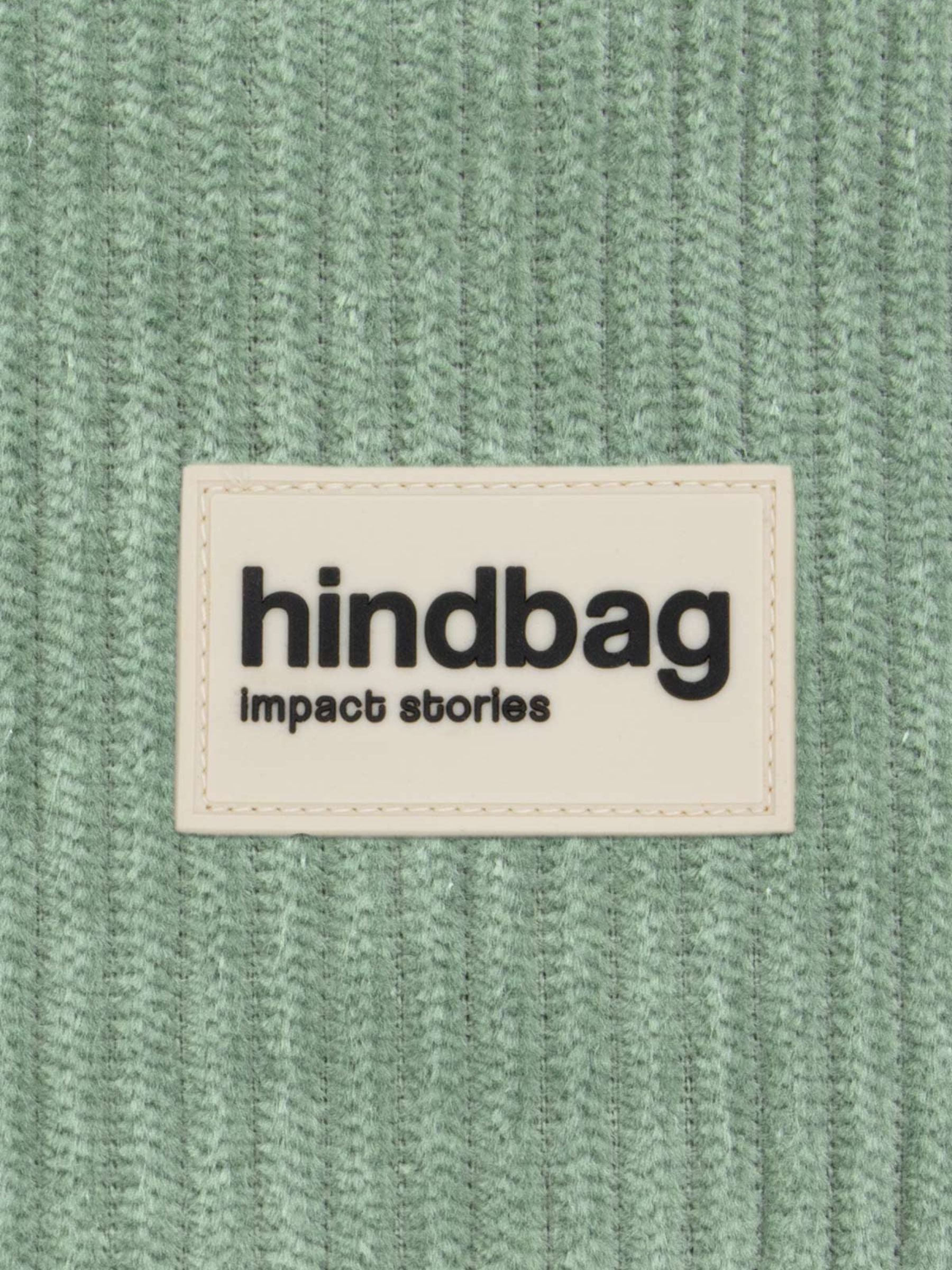 Leon Beautycase Velours Vert | Hindbag