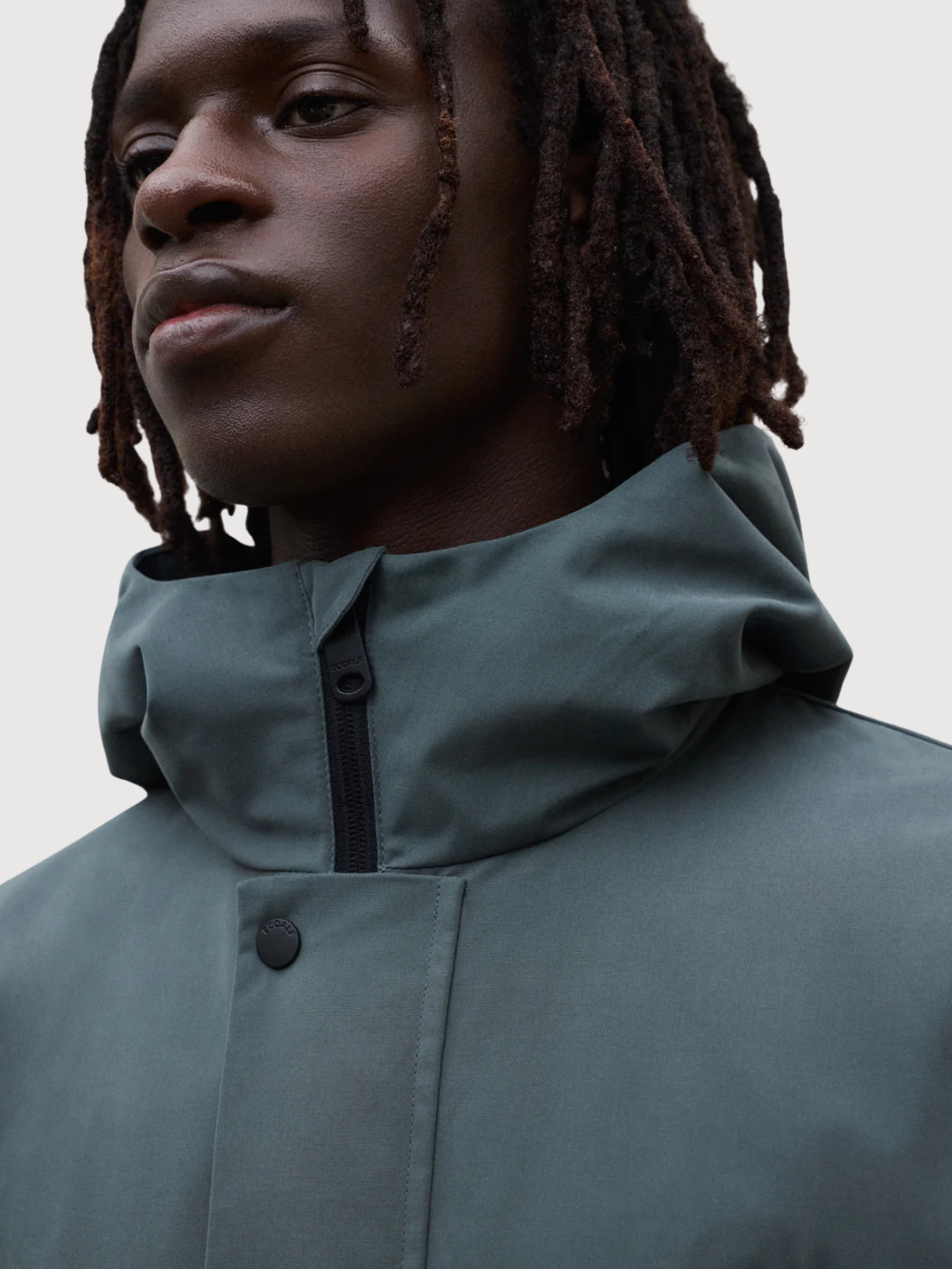 Gab Jacket Man Green Shadow | Ecoalf