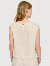 Top Linen Woman Moon | Mazine
