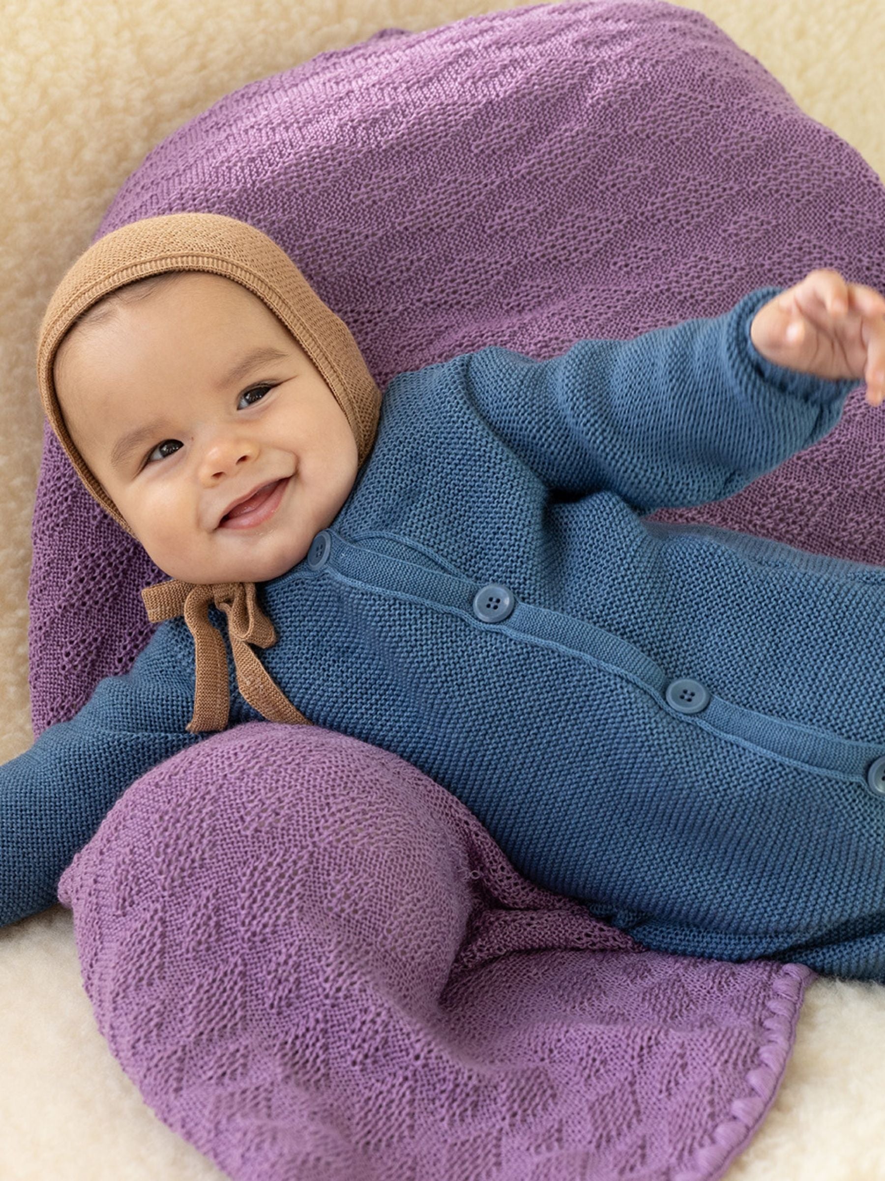 Coperta Lana Verde Baby | Disana