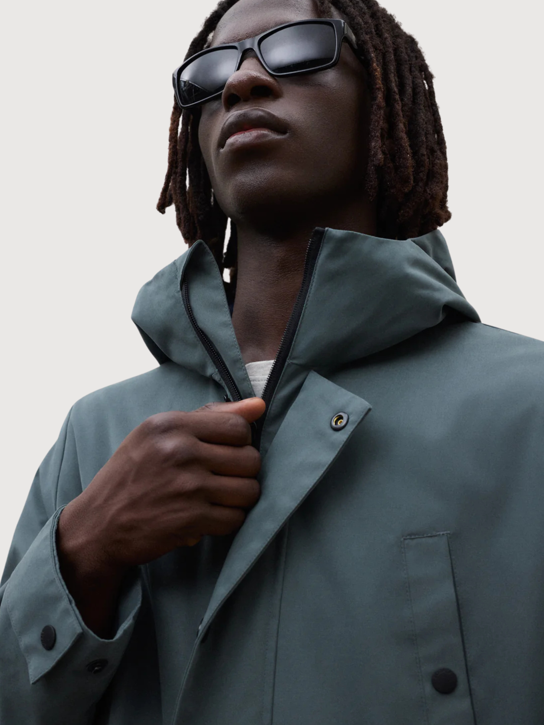 Gab Jacket Man Green Shadow | Ecoalf