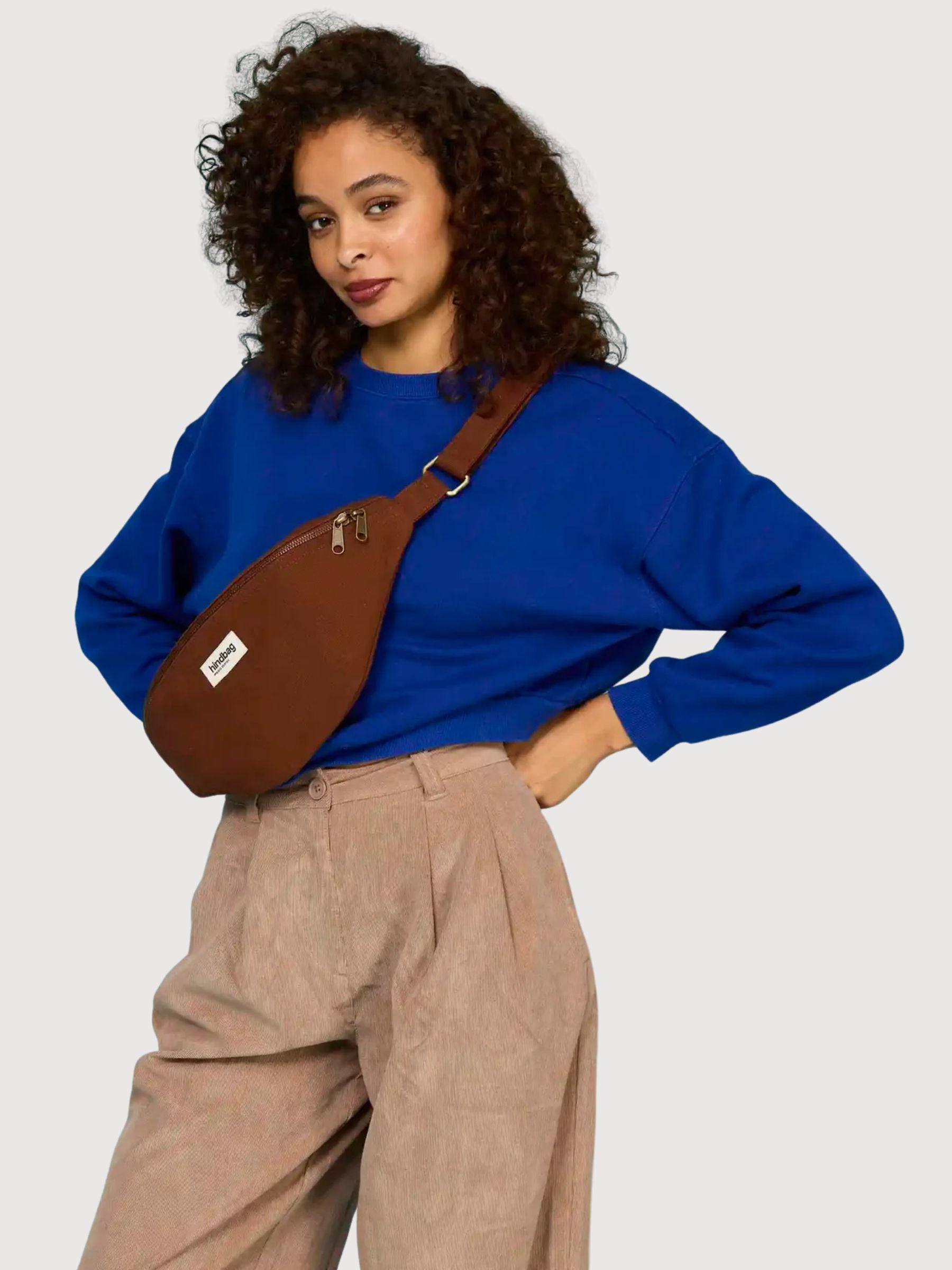 Sasha Sac Banane Cioccolato | Hindbag