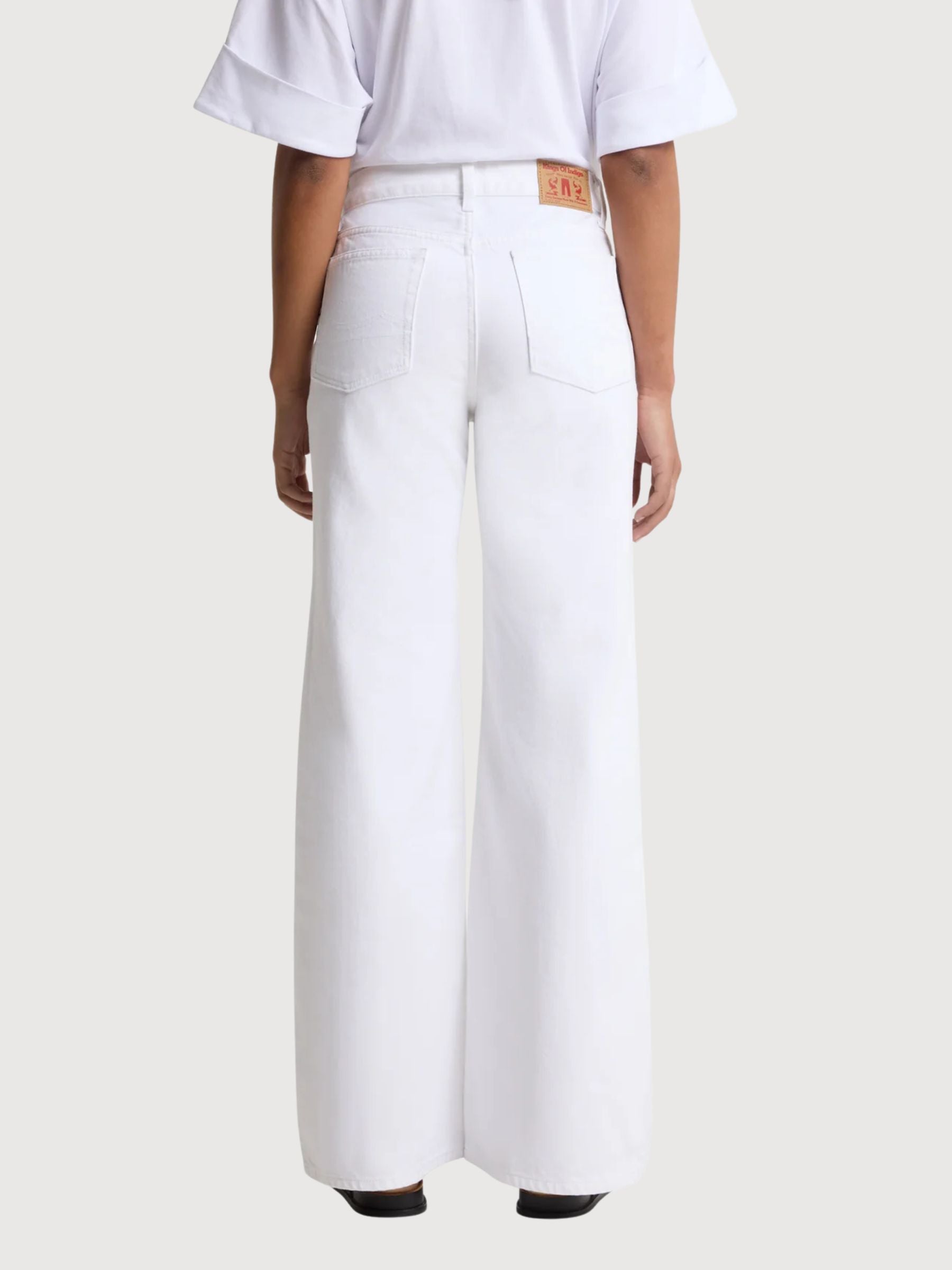 Jeans Jane Woman Optical White | Kings Of Indigo
