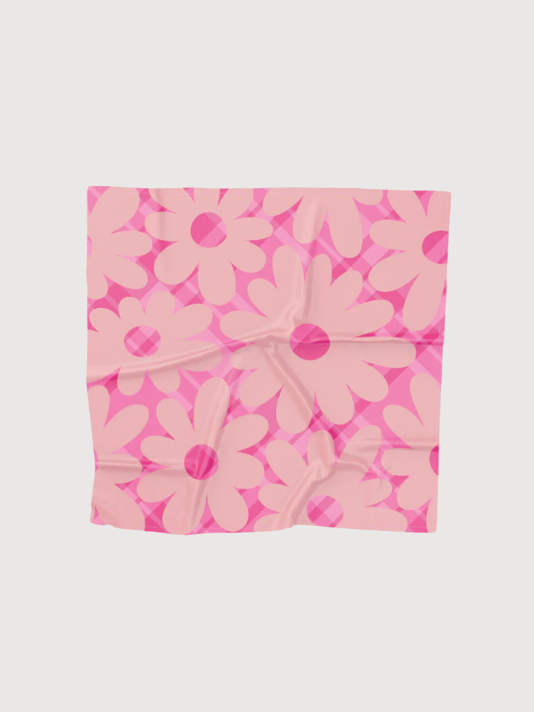Schal Small Doubleside Pink Bloom | Verb To Do