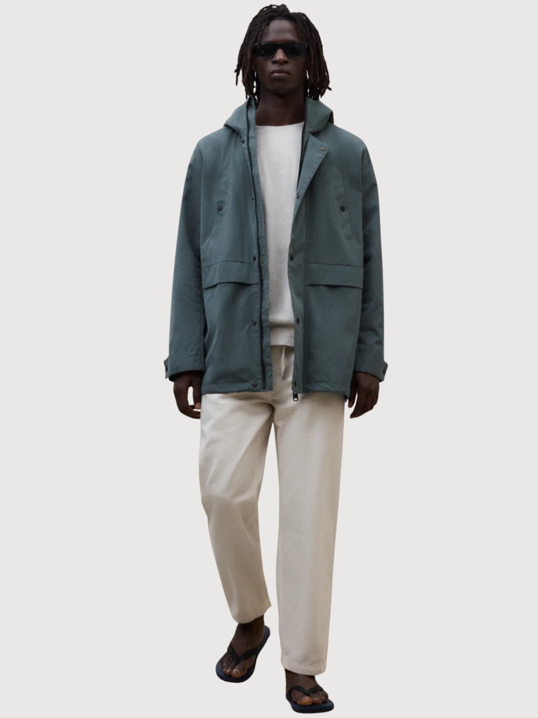 Gab Jacket Man Green Shadow | Ecoalf