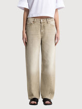 Hose Joan Twist Damen Beige | Kings OF Indigo