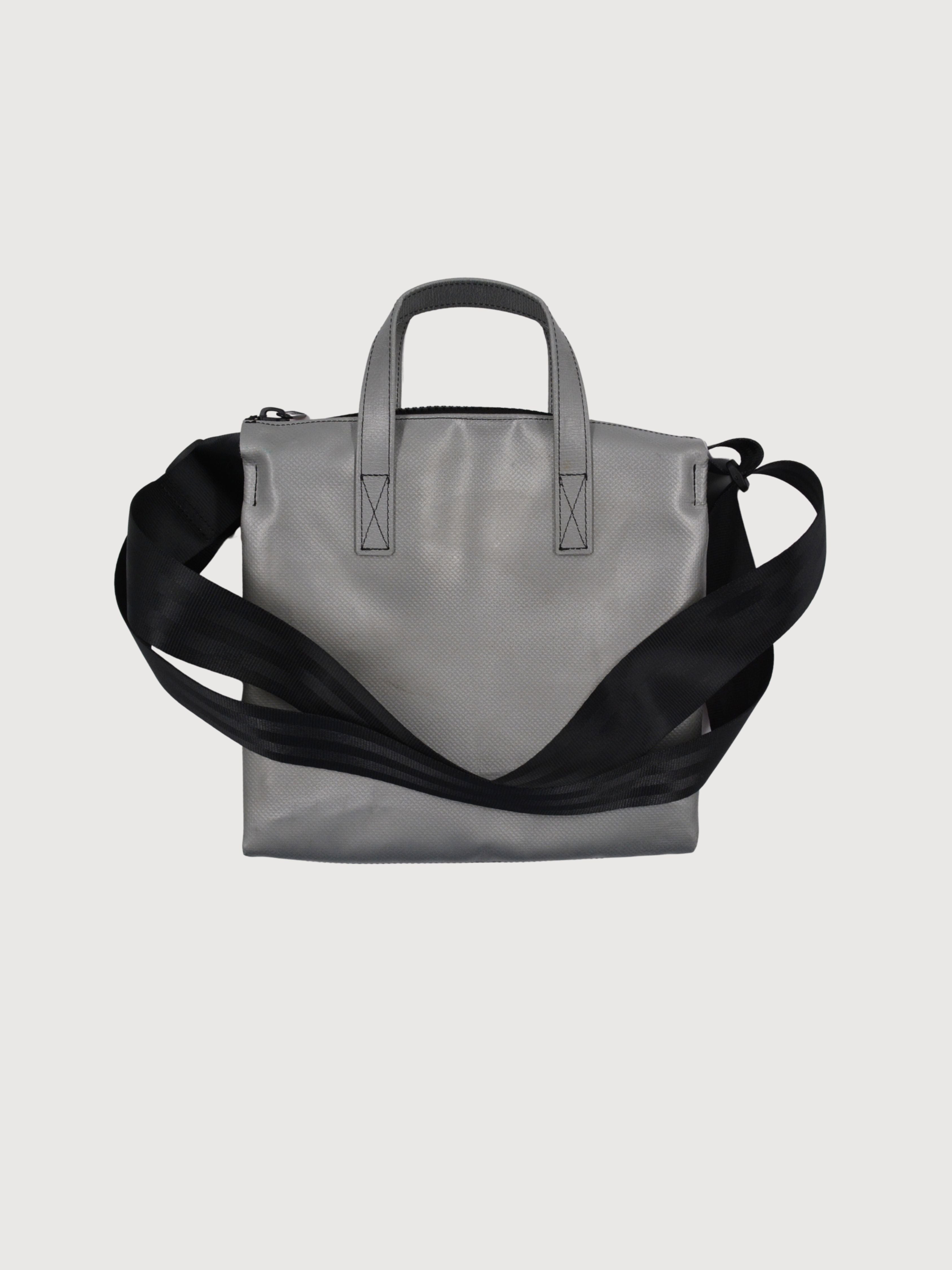 F274 RUBY Crossbody Bag Silver/Orange | FREITAG