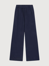 Pantalone in Seersucker di Cotone Organico POSEY | Knowledge Cotton Apparel