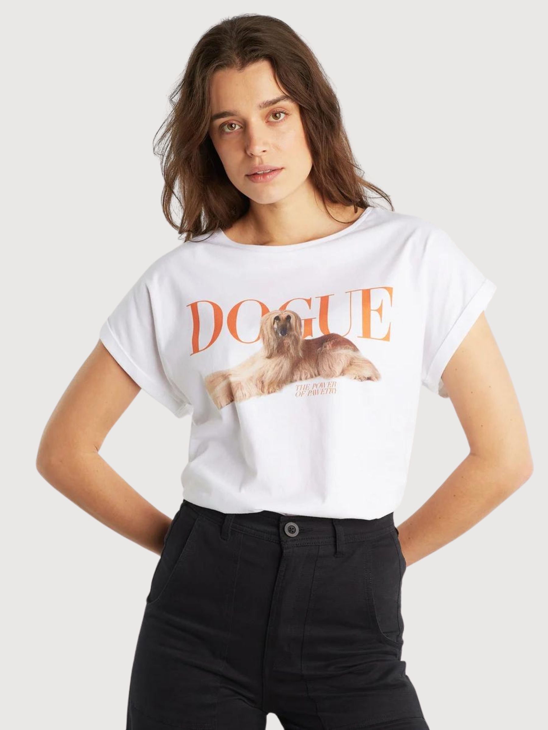 T-Shirt Visby Dogue Pawetry Organic Cotton | Dedicated