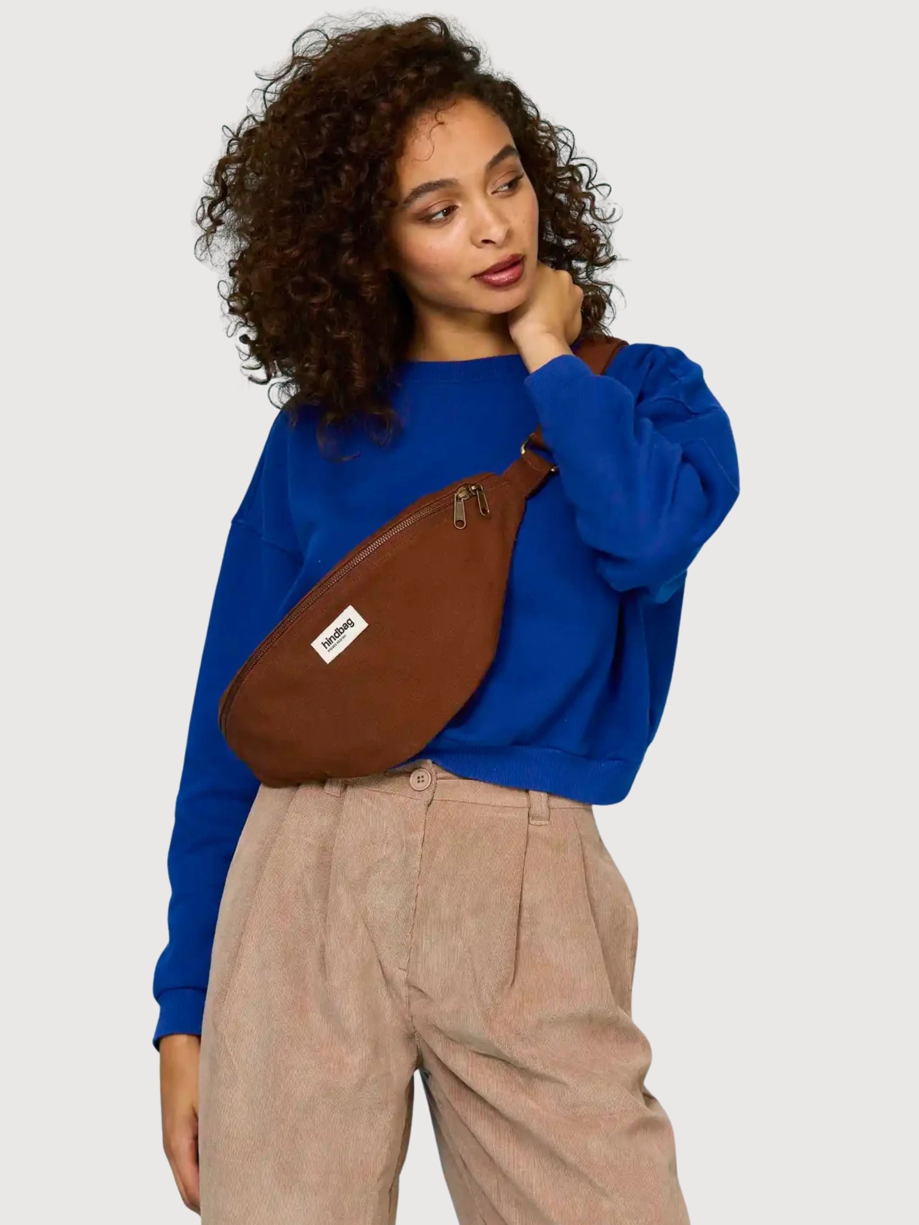 Sasha Sac Banane Cioccolato | Hindbag