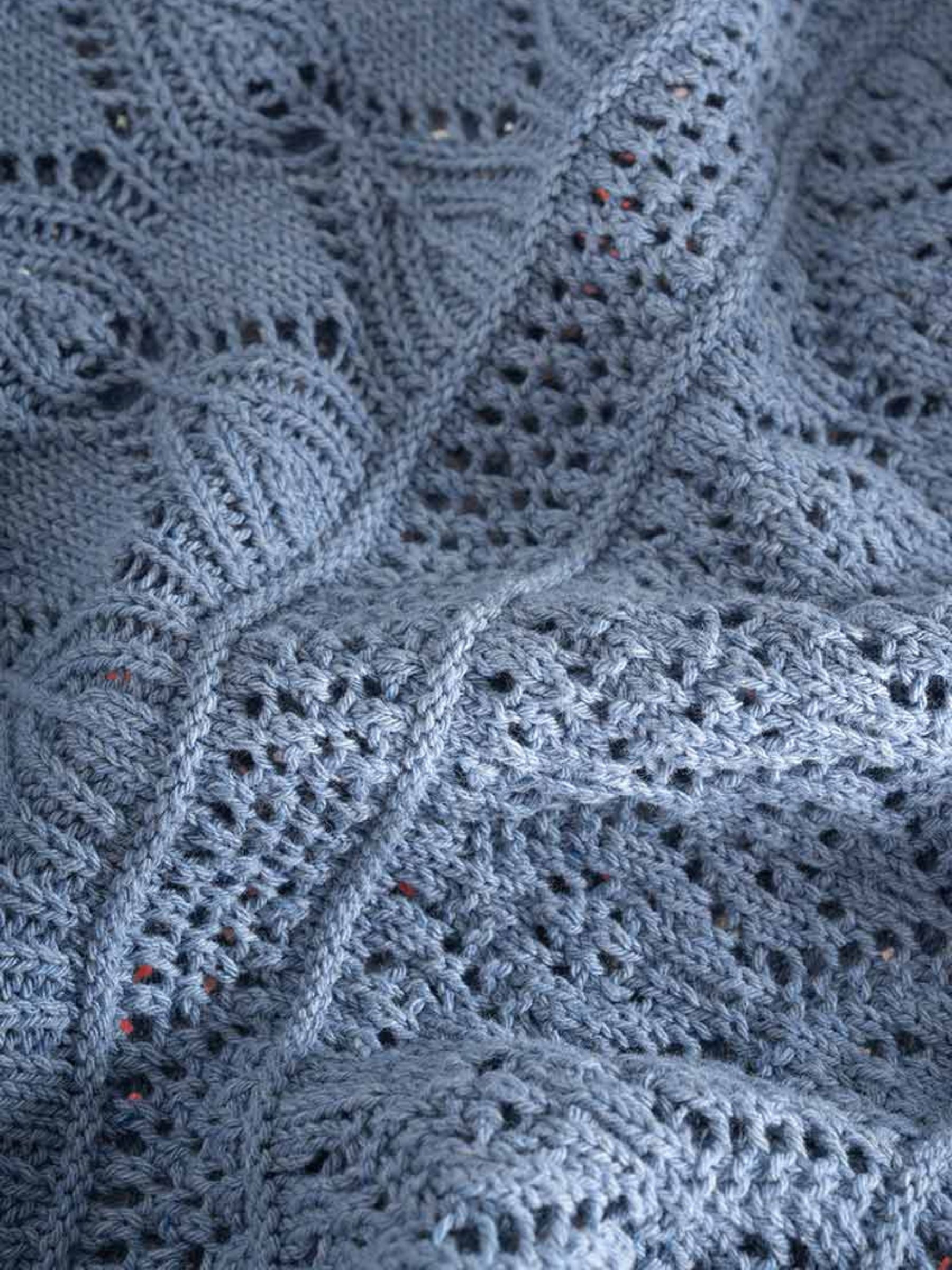 Neda Maglia Cotone Blue Indigo | RIFÒ