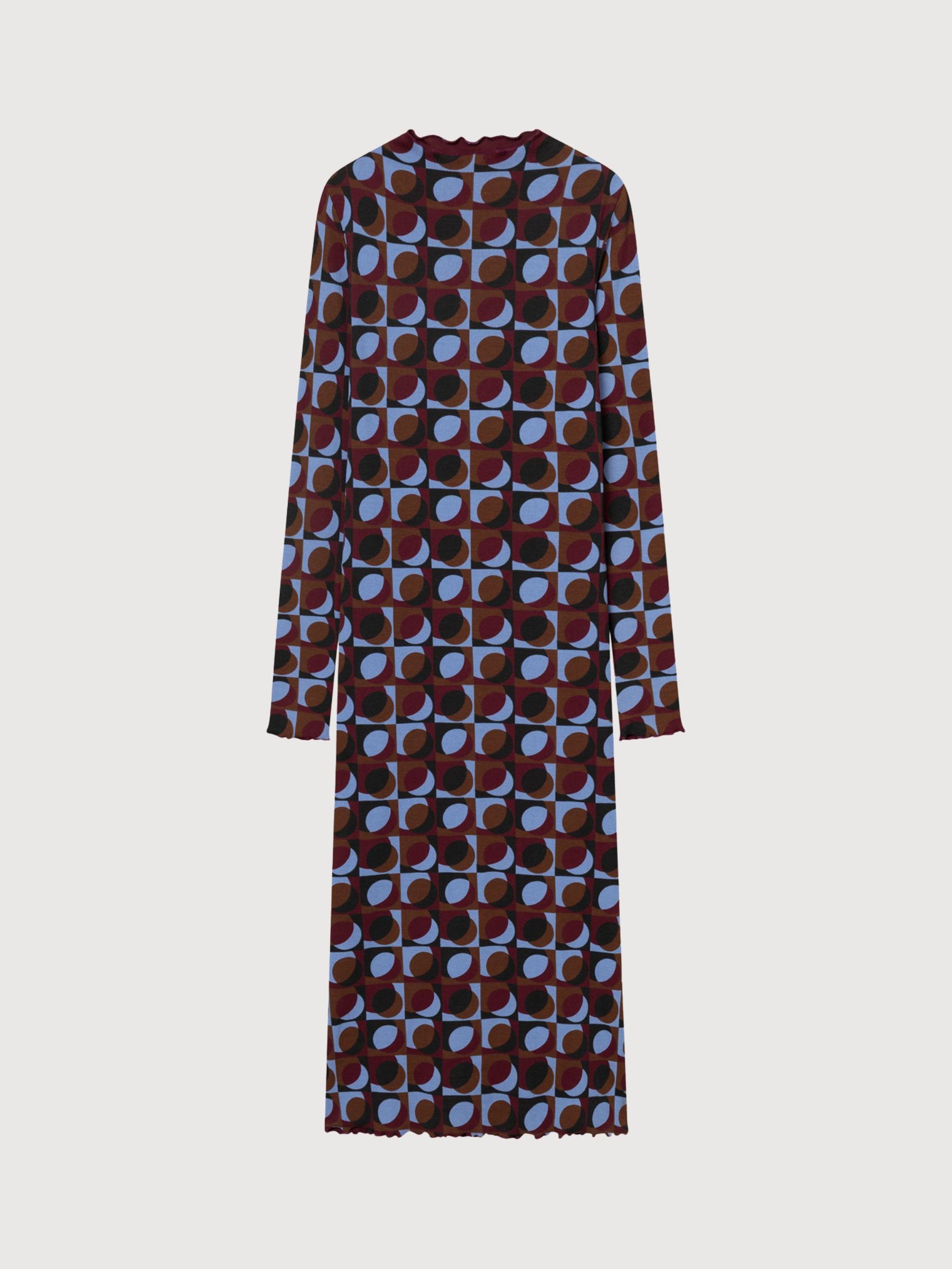 Lofta Retro Geo Rib Dress | DEDICATED