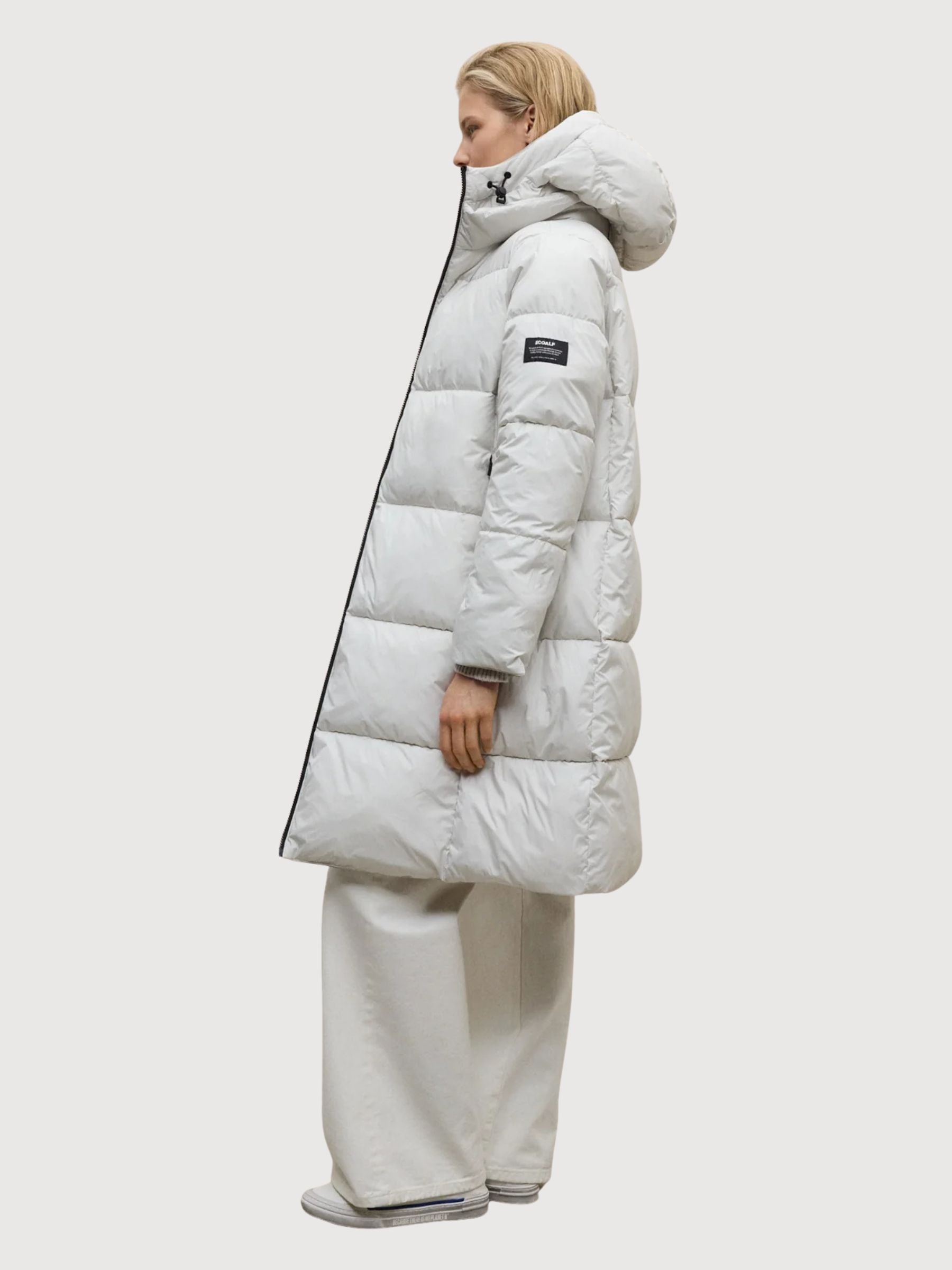 Baru reversible jacket woman dark sand | ECOALF